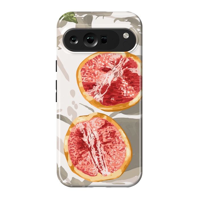 Pixel 9 Pro XL StrongFit Grapefruit Kinda Zest For Life by Uma Prabhakar Gokhale