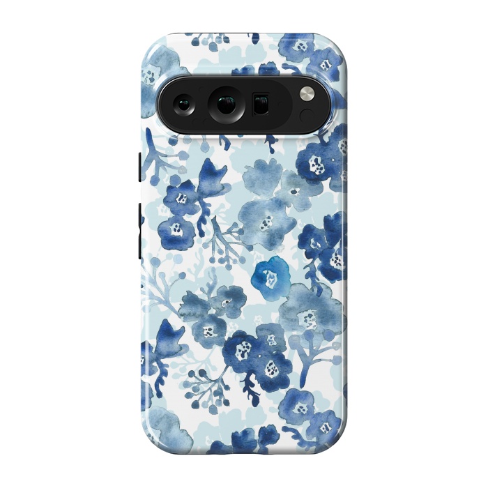 Pixel 9 pro StrongFit Blooms of Ink by Tangerine-Tane