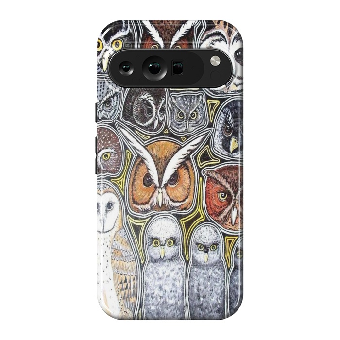 Pixel 9 Pro XL StrongFit Owls of Costa Rica by Chloe Yzoard