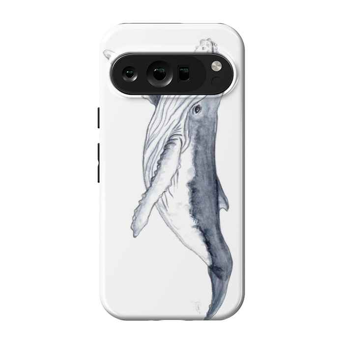 Pixel 9 pro StrongFit Humpback whale baby Megaptera novaeangliae by Chloe Yzoard