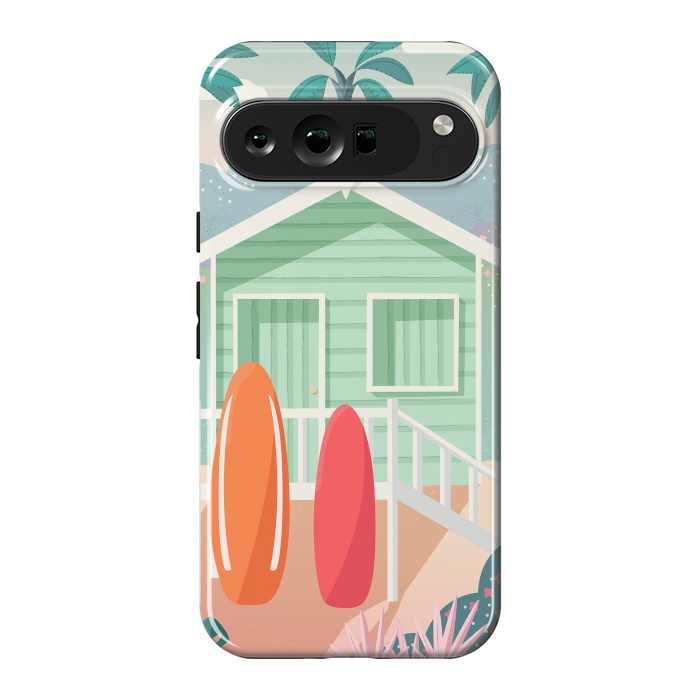 Pixel 9 Pro XL StrongFit Beach cabin by Jelena Obradovic