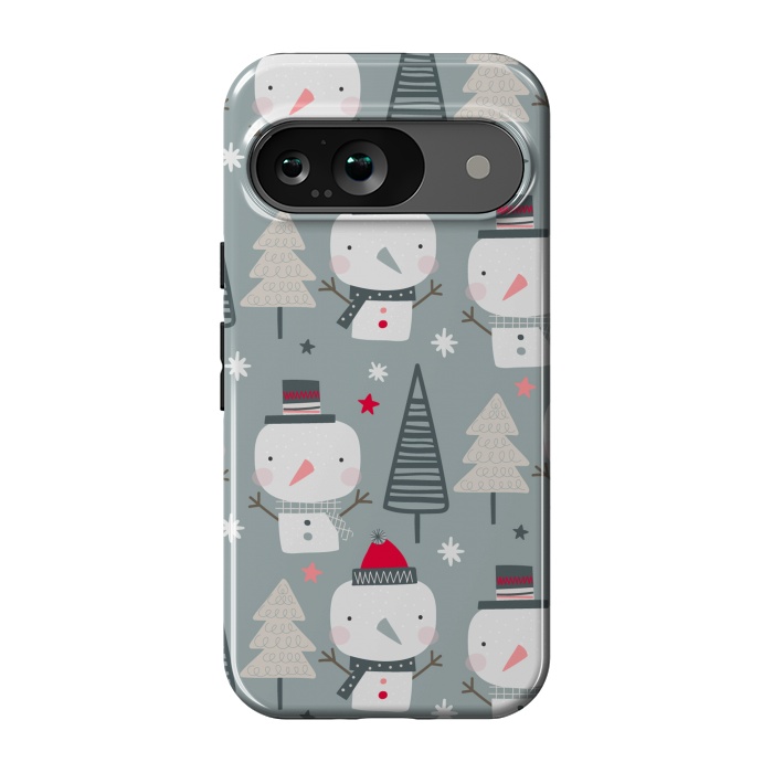 Pixel 9 StrongFit xmas snowman  by haroulita