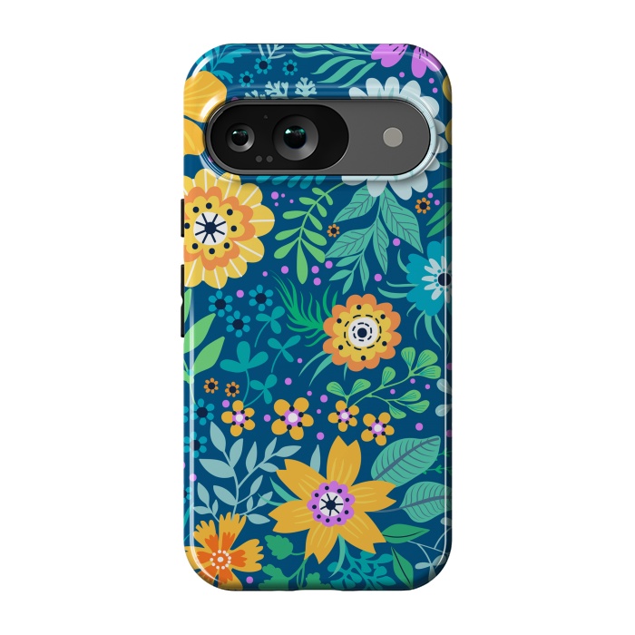 Pixel 9 StrongFit Yellow Flowers by ArtsCase