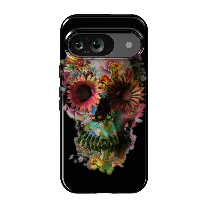 Pixel 9 StrongFit Skull 2 Black by Ali Gulec