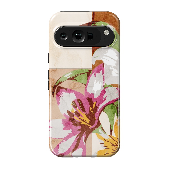 Pixel 9 pro StrongFit Floral Insiration by Creativeaxle