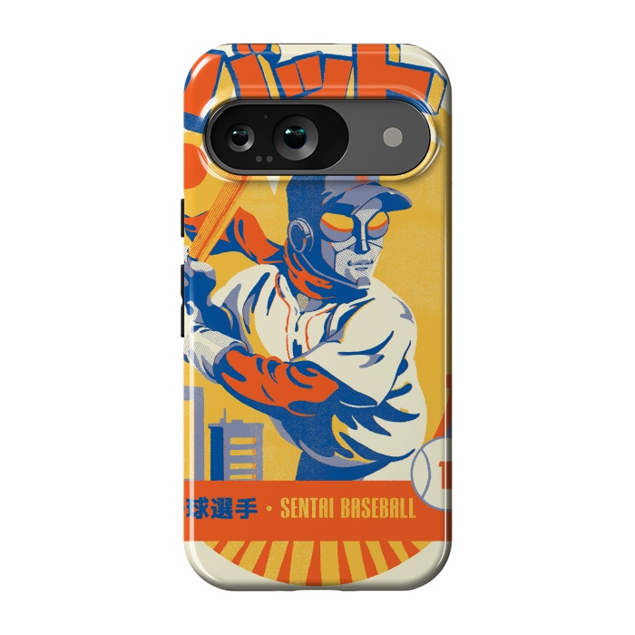 Pixel 9 StrongFit Sentai Baseball League by Ilustrata