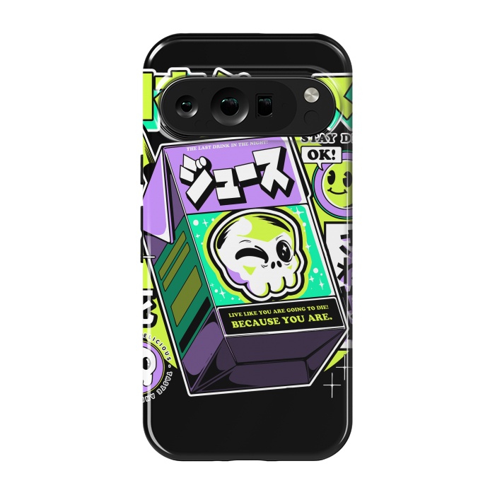 Pixel 9 pro StrongFit Japanese Juice by Ilustrata