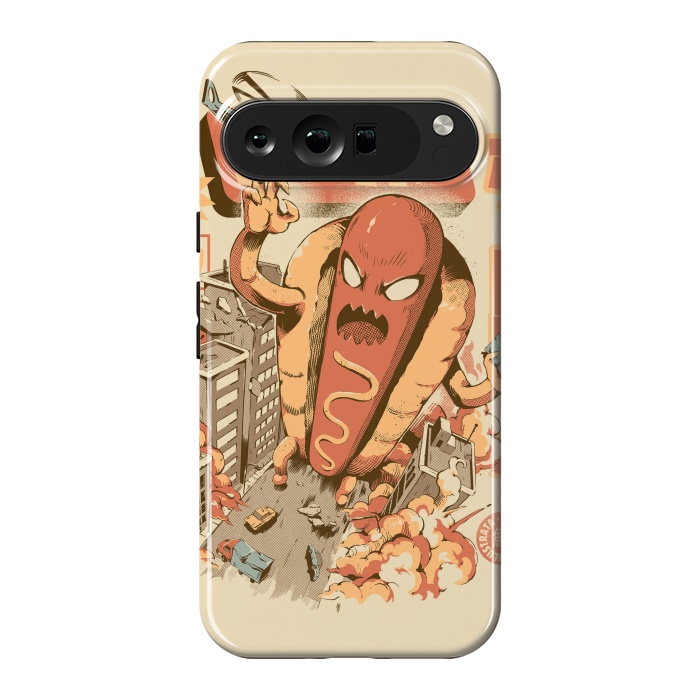 Pixel 9 Pro XL StrongFit Great Hot Dog by Ilustrata