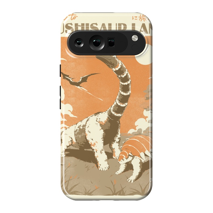 Pixel 9 Pro XL StrongFit Sushisaur Land by Ilustrata