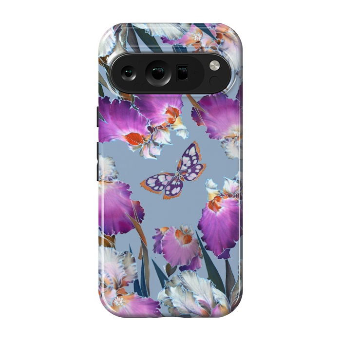 Pixel 9 pro StrongFit purple lilac flowers by haroulita