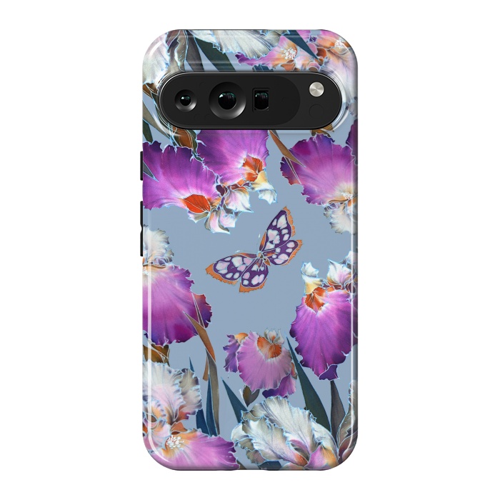 Pixel 9 Pro XL StrongFit purple lilac flowers by haroulita