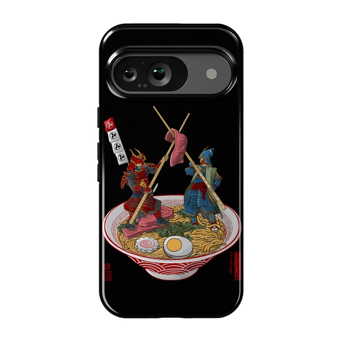 Pixel 9 StrongFit Ramen samurais by Alberto