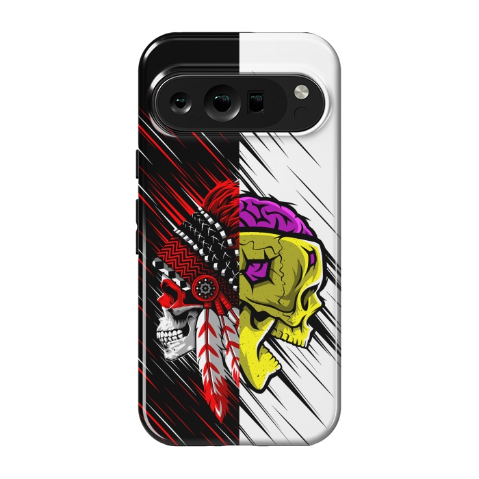 Pixel 9 pro StrongFit Skulls indian brain by Alberto