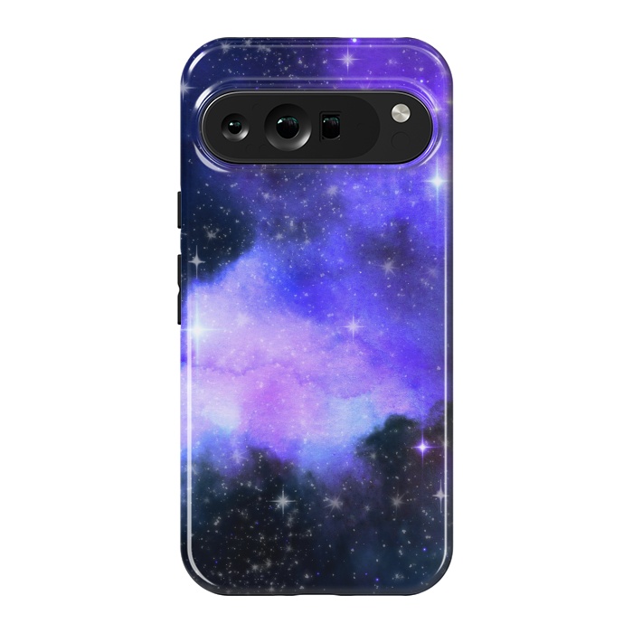 Pixel 9 Pro XL StrongFit purple galaxy by haroulita