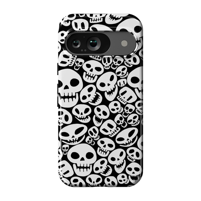 Pixel 9 StrongFit Cute skulls by Alberto