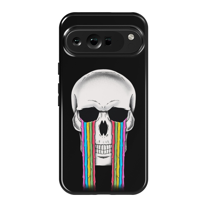 Pixel 9 Pro XL StrongFit Skull Crying by Coffee Man