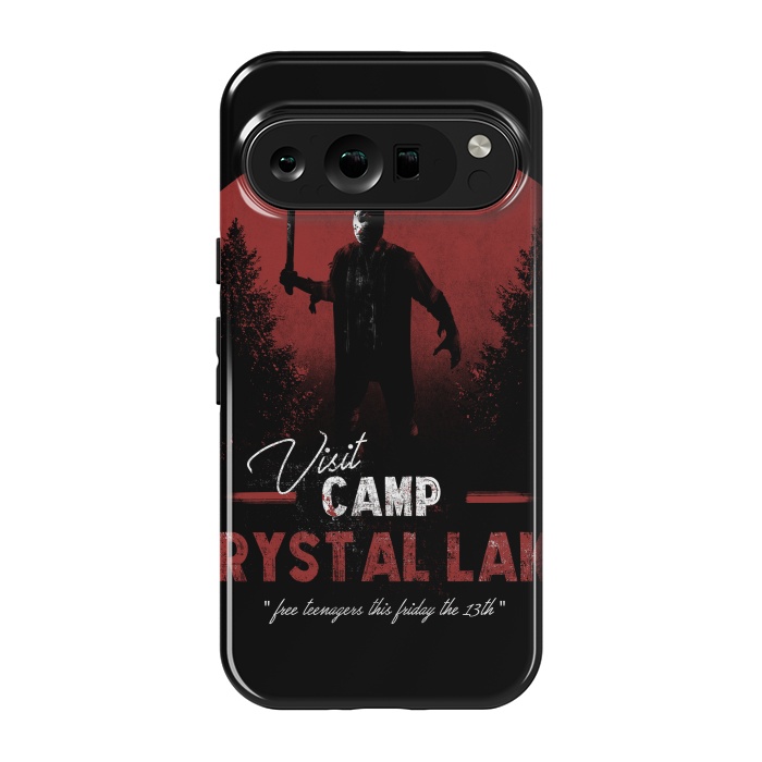 Pixel 9 pro StrongFit Visit the Crystal Lake by Ilustrata