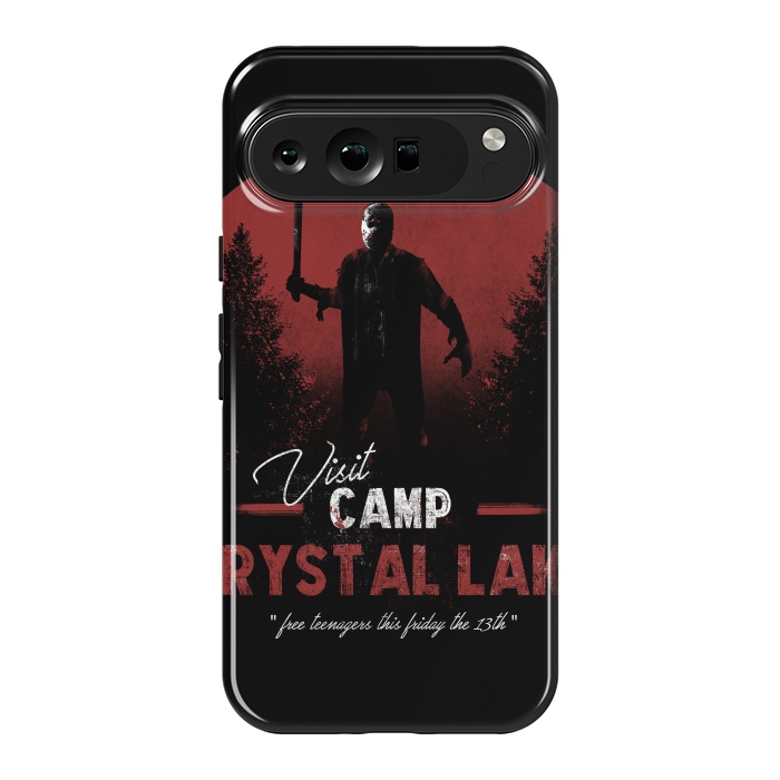 Pixel 9 Pro XL StrongFit Visit the Crystal Lake by Ilustrata