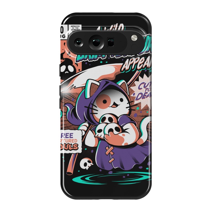 Pixel 9 Pro XL StrongFit Grim Reapurr by Ilustrata