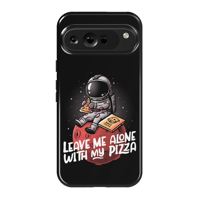 Pixel 9 Pro XL StrongFit Leave Me Alone With My Pizza by eduely