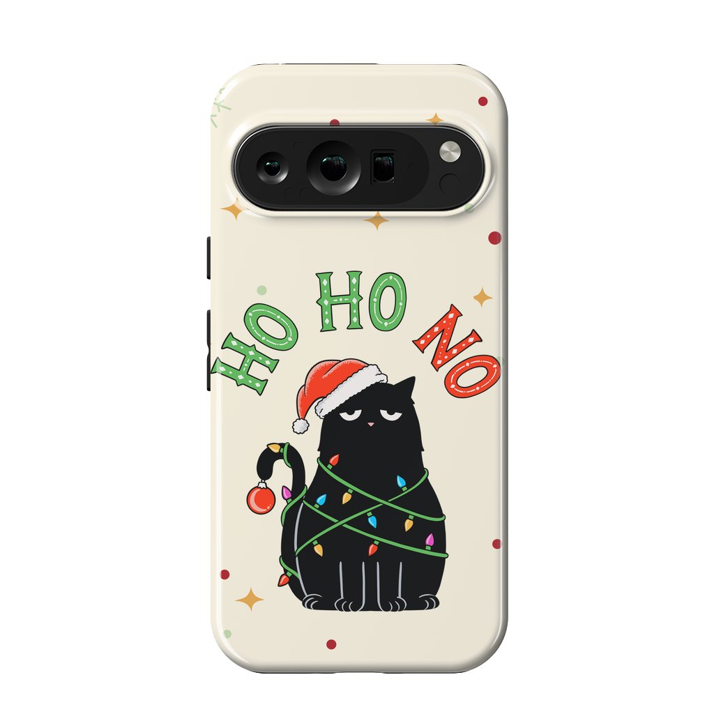 Pixel 9 pro StrongFit Cat and Christmas NO by Coffee Man