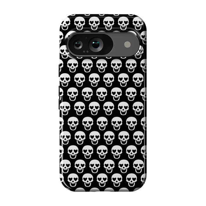 Pixel 9 StrongFit Love skulls by Alberto