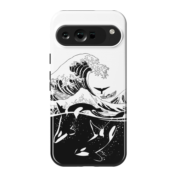 Pixel 9 Pro XL StrongFit Wave killer Whale by Alberto