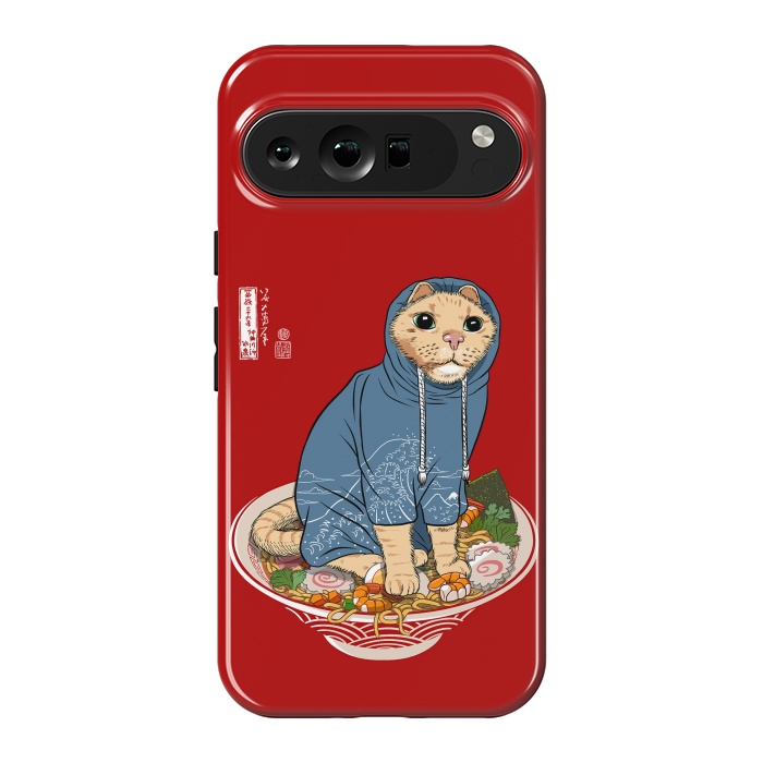 Pixel 9 Pro XL StrongFit Ramen Cat by Alberto