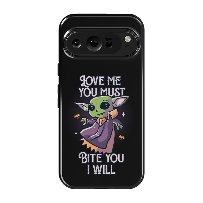 Pixel 9 pro StrongFit Love Me You Must Bite You I Will Funny Cute Spooky by eduely