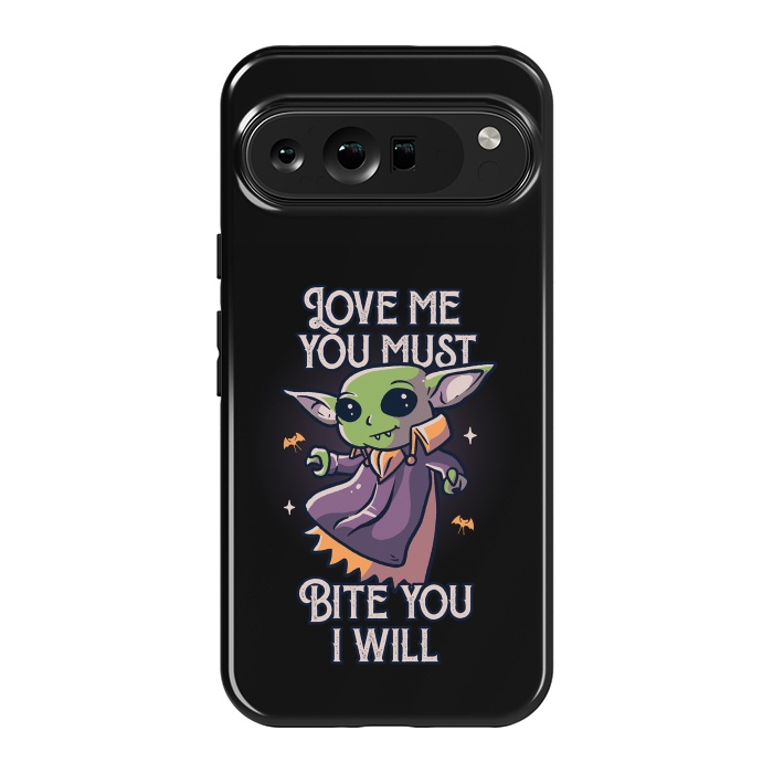 Pixel 9 Pro XL StrongFit Love Me You Must Bite You I Will Funny Cute Spooky by eduely