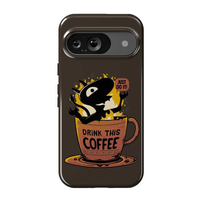 Pixel 9 StrongFit Luci Coffee by eduely