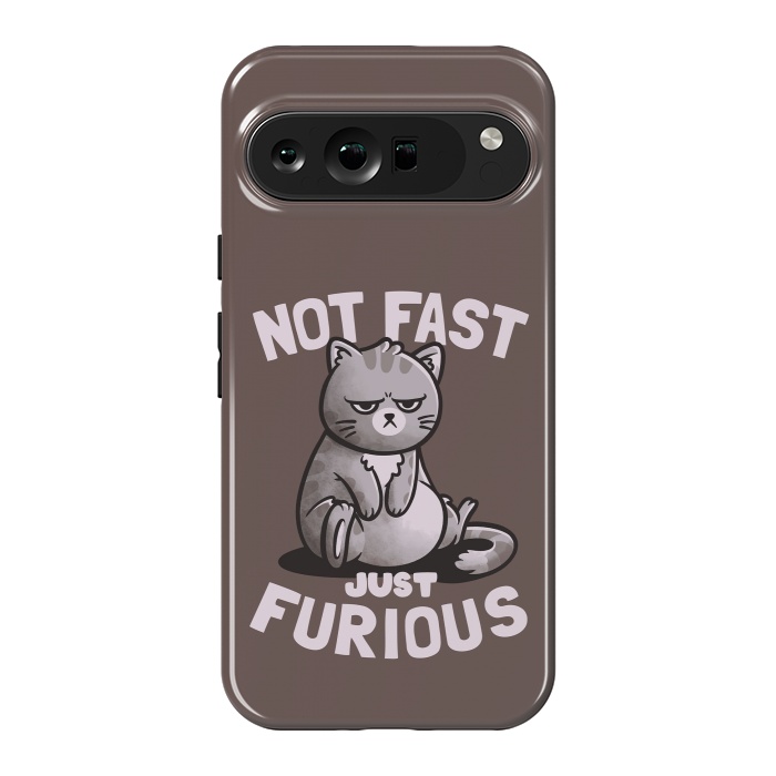 Pixel 9 Pro XL StrongFit Not Fast Just Furious Cute Funny Cat Gift by eduely