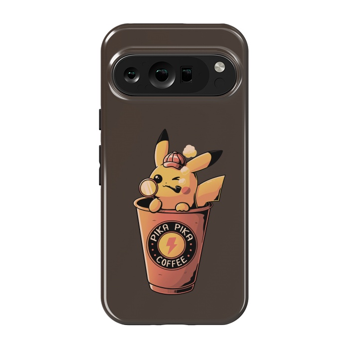 Pixel 9 pro StrongFit Pika Pika Coffee by eduely