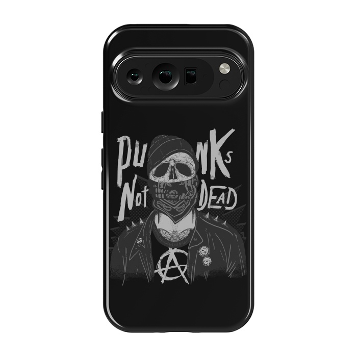 Pixel 9 pro StrongFit Punk Skull by eduely