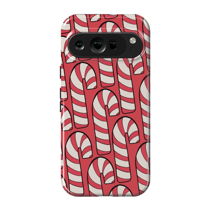 Pixel 9 pro StrongFit The red candy canes by Steve Wade (Swade)