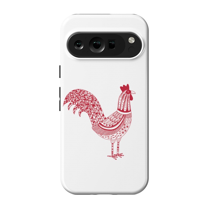 Pixel 9 pro StrongFit The Most Magnificent Rooster in the Chicken Coop by Nic Squirrell