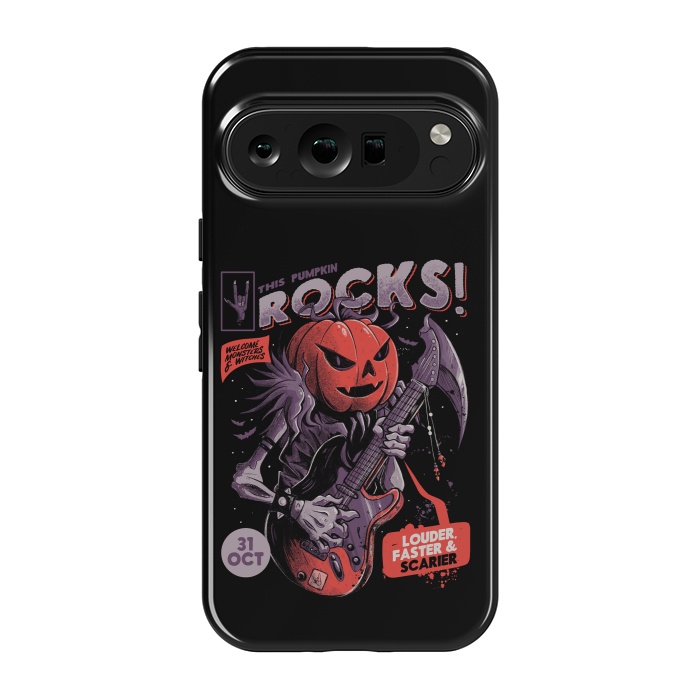 Pixel 9 pro StrongFit Rock Pumpkin by eduely