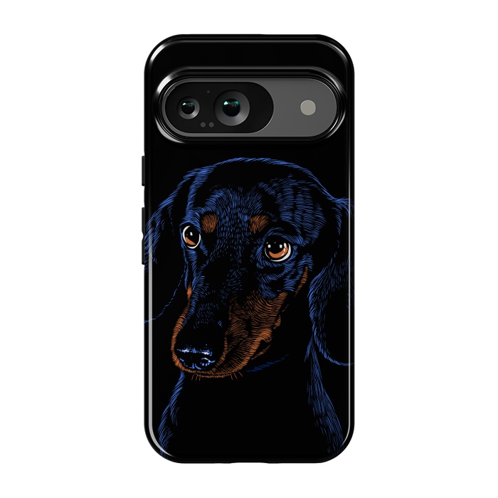 Pixel 9 StrongFit Dachshund puppies dog by Alberto