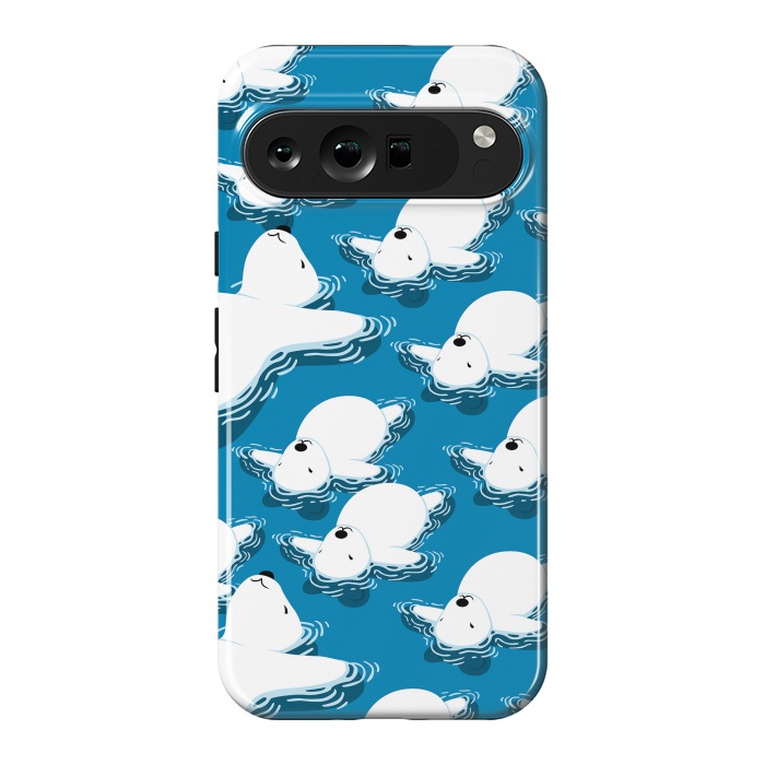 Pixel 9 Pro XL StrongFit Climate change Polar bear by Alberto