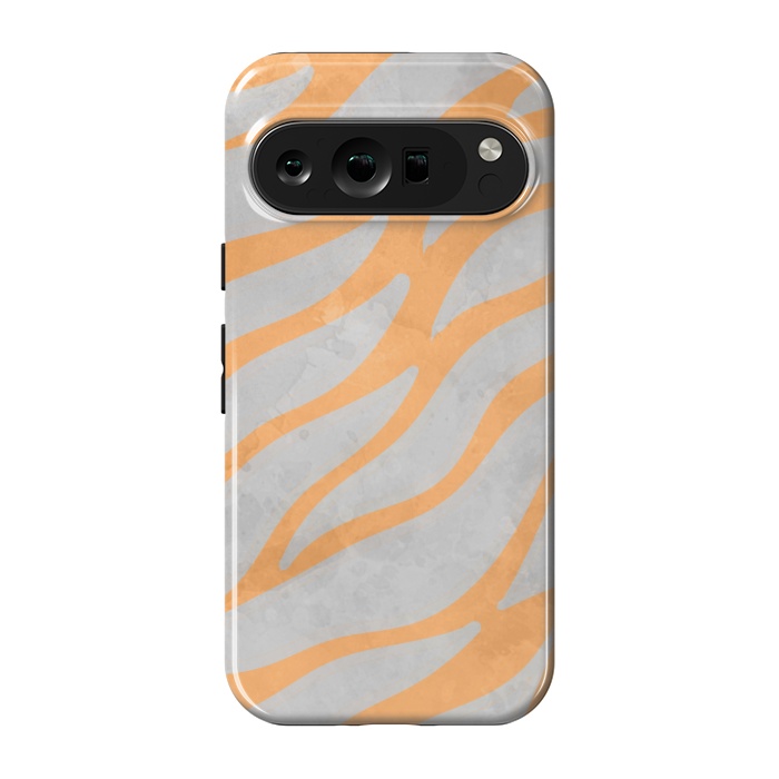 Pixel 9 pro StrongFit Textured orange by Josie