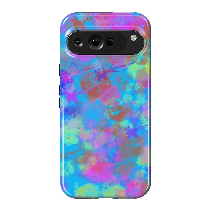 Pixel 9 Pro XL StrongFit Chaotic and Blue by Josie