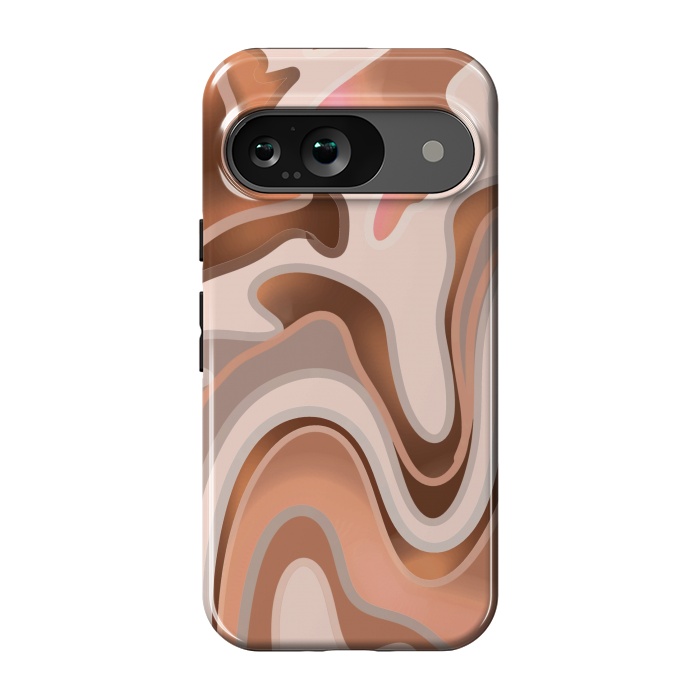 Pixel 9 StrongFit Chocolate Swirl by Josie