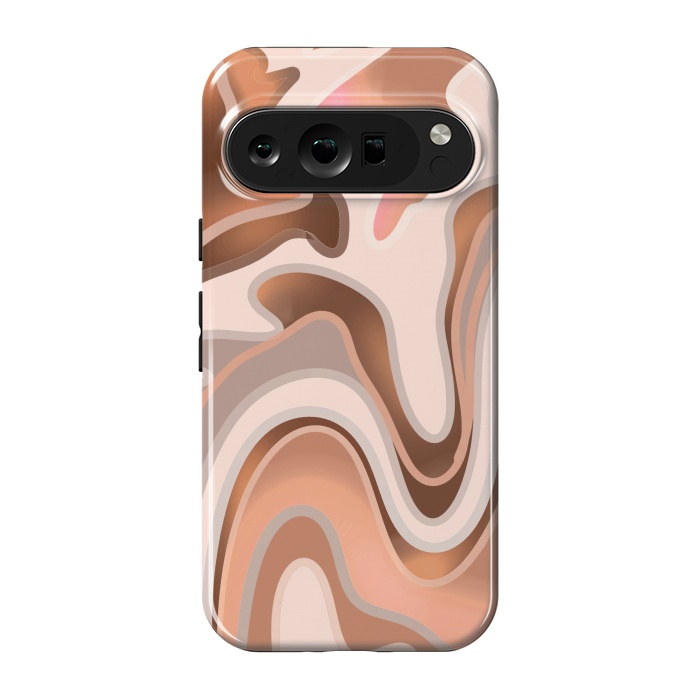 Pixel 9 pro StrongFit Chocolate Swirl by Josie