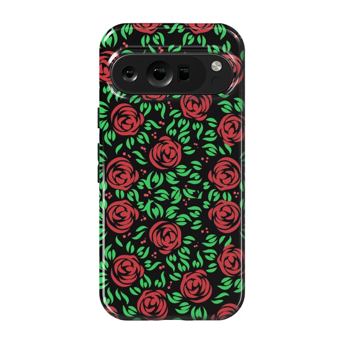 Pixel 9 pro StrongFit Rose Boulevard  by Josie