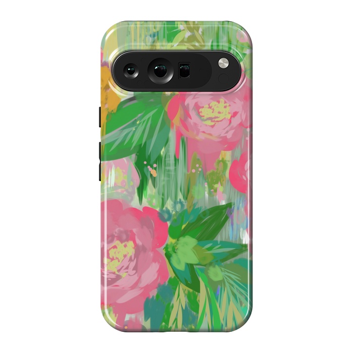 Pixel 9 Pro XL StrongFit Wild Roses by Josie