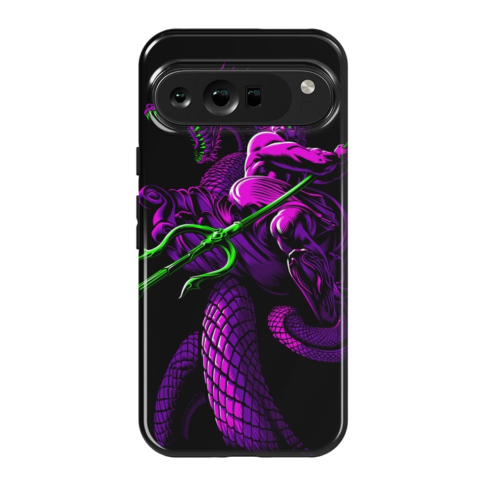 Pixel 9 Pro XL StrongFit Poseidon with Trident and Dragon by Alberto