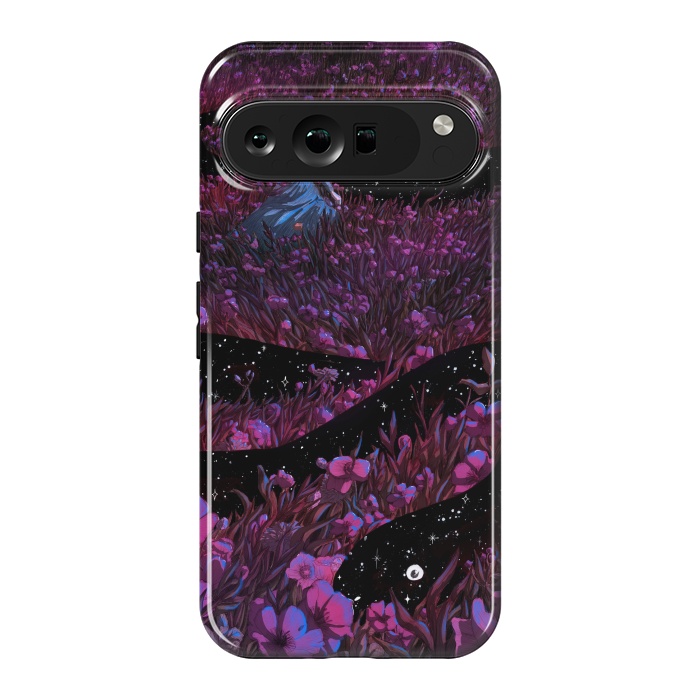 Pixel 9 Pro XL StrongFit Common Garden Snake at Night by ECMazur 