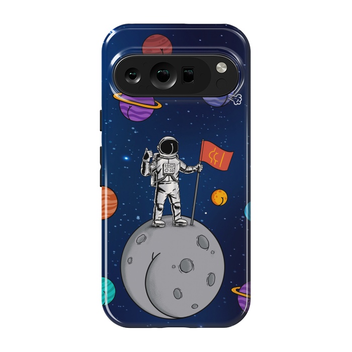 Pixel 9 pro StrongFit Asstronaut by Coffee Man