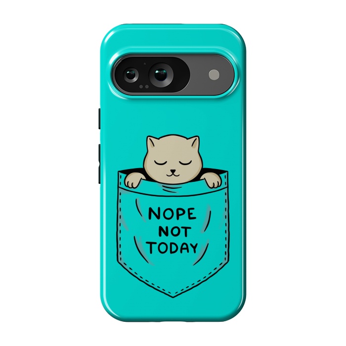 Pixel 9 StrongFit Cat Pocket by Coffee Man