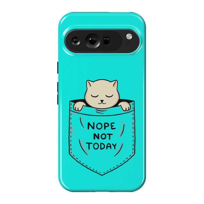 Pixel 9 Pro XL StrongFit Cat Pocket by Coffee Man